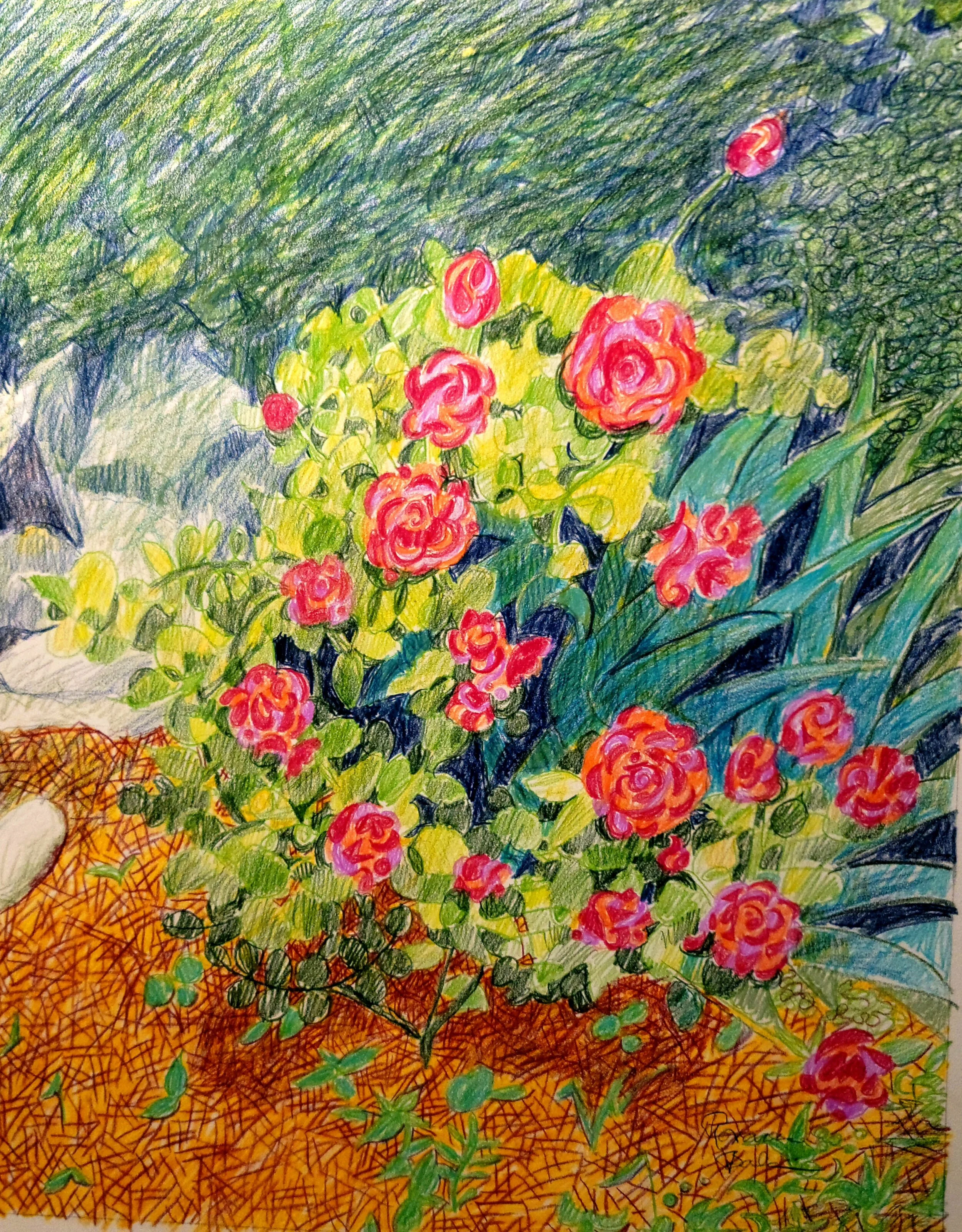 Sometimes, Roses Are Pink — Roxanne Baldwin Gallery